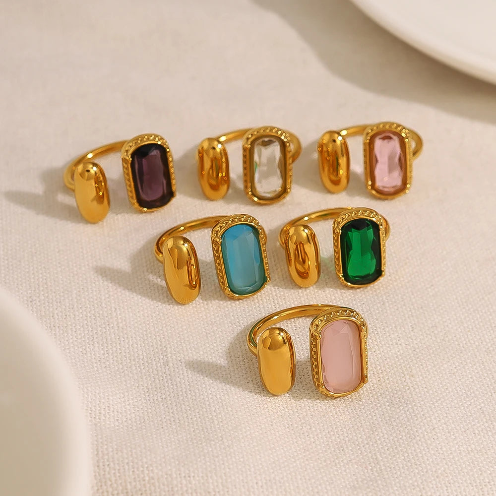 Aurora Gemstone Ring