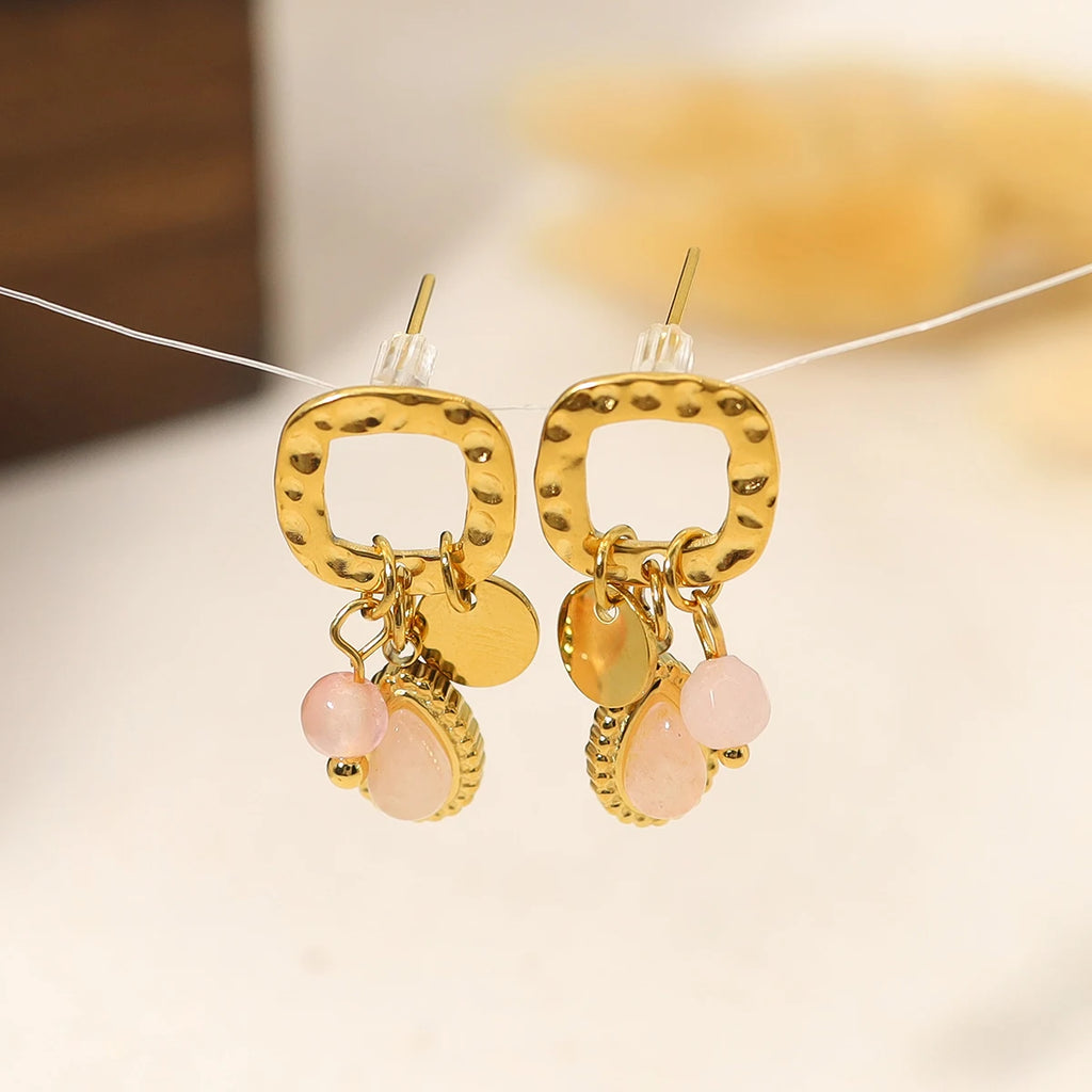 Blush Aura Earrings