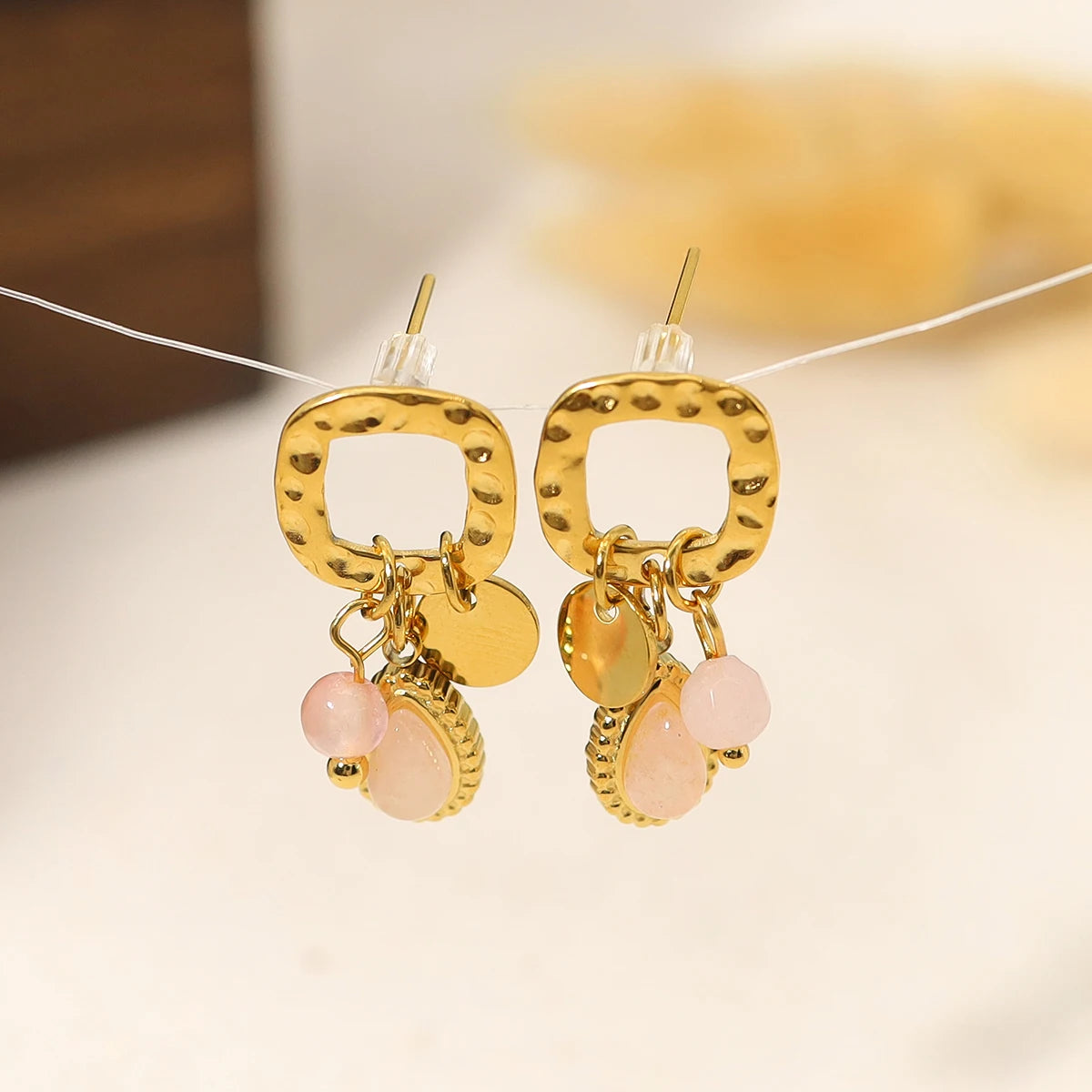 Blush Aura Earrings