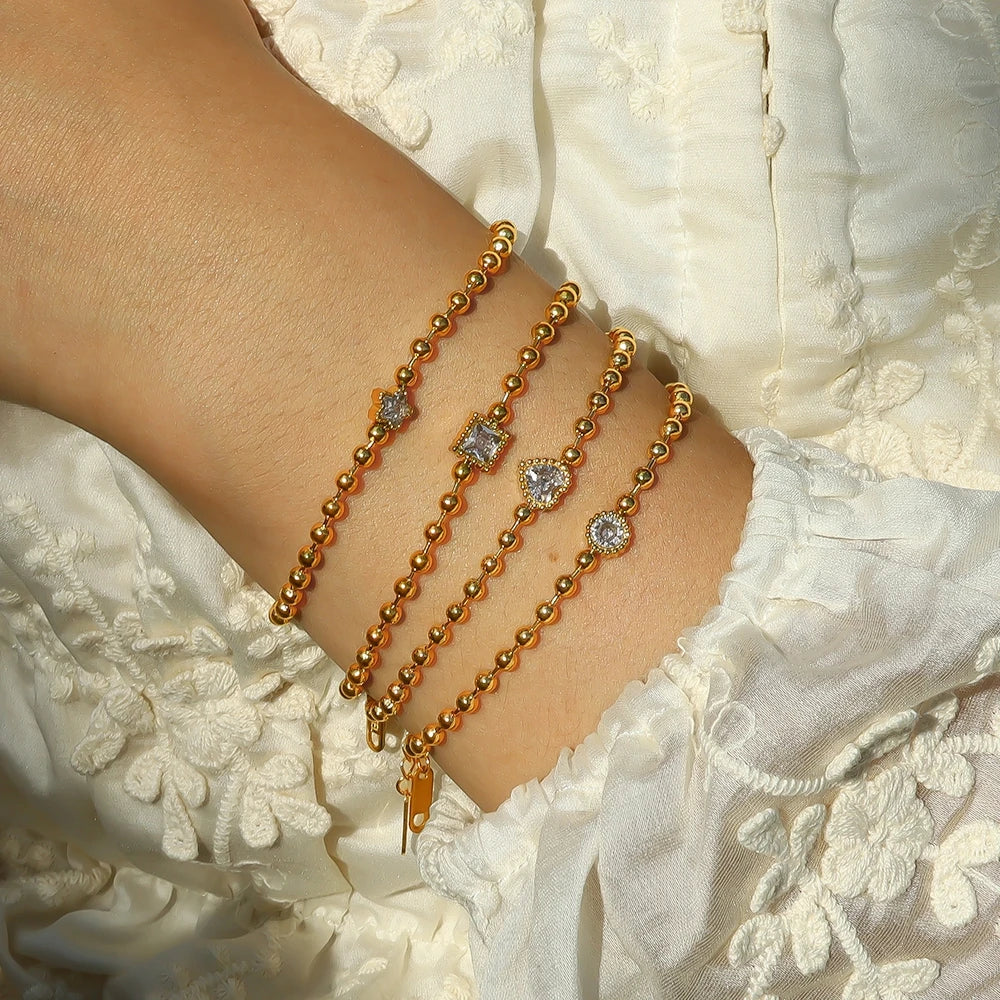 Starlit Hearts Bracelet