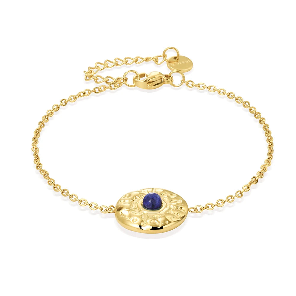 Celestial Stone Charm Bracelet