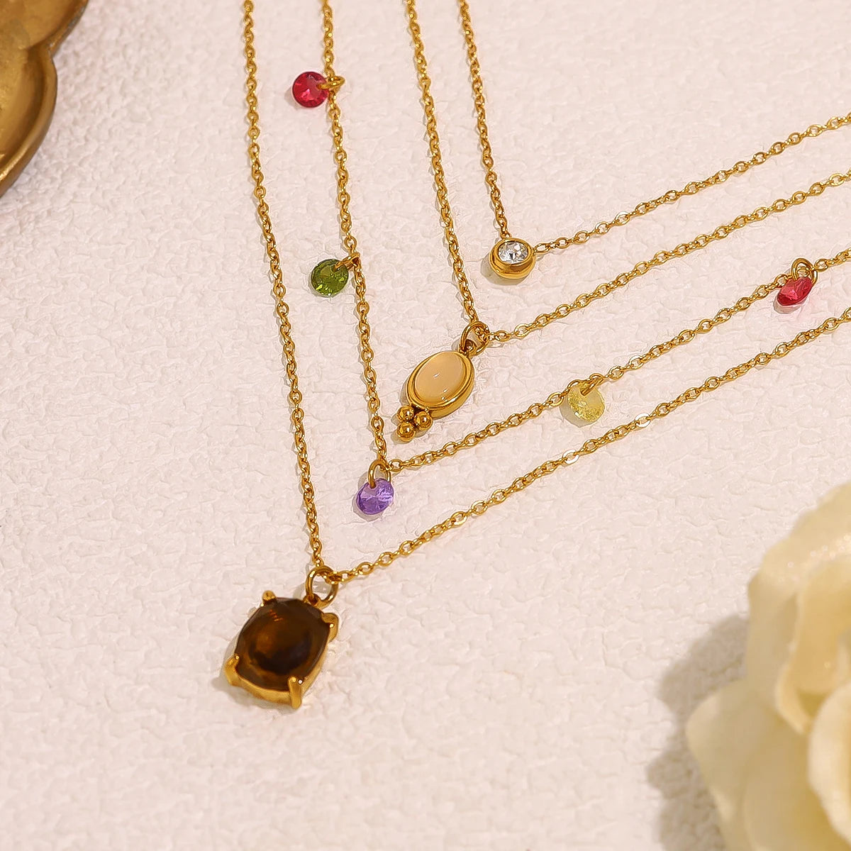 Celestial Spark Pendant Necklace