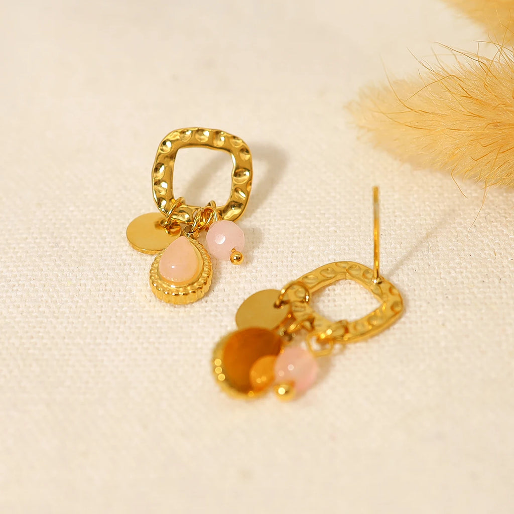 Blush Aura Earrings