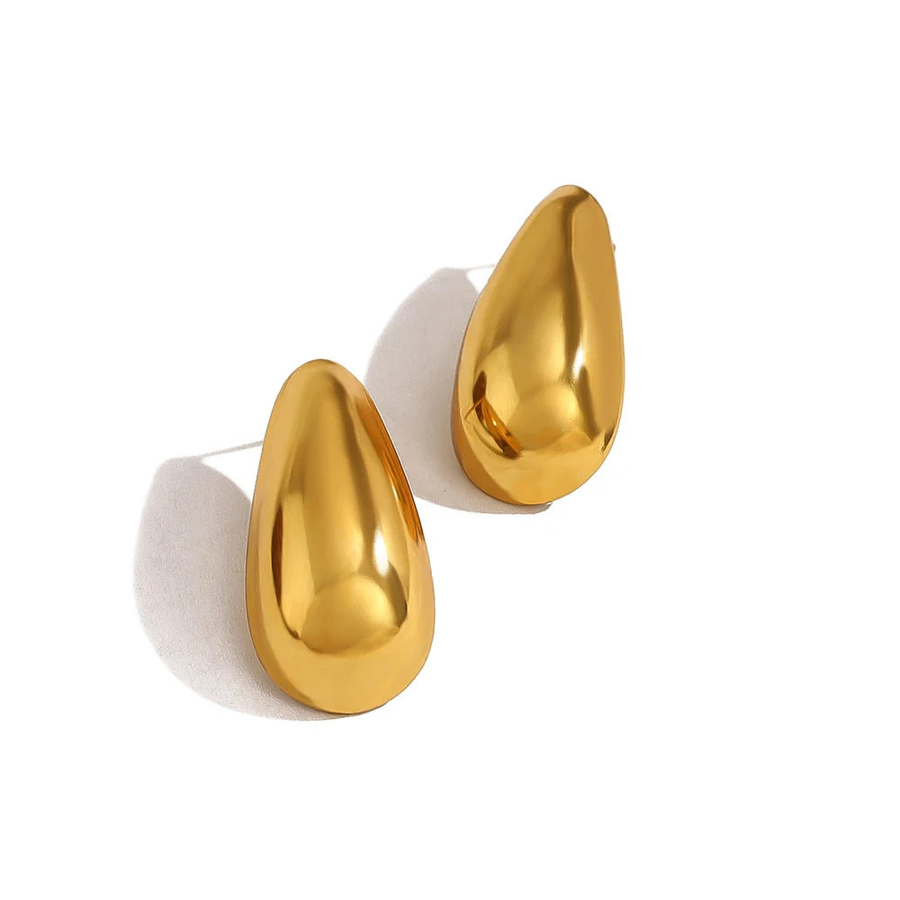 Golden Glow Studs
