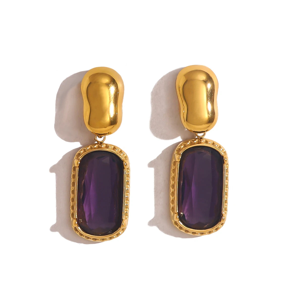 Radiant Luxe CZ Drop Earrings