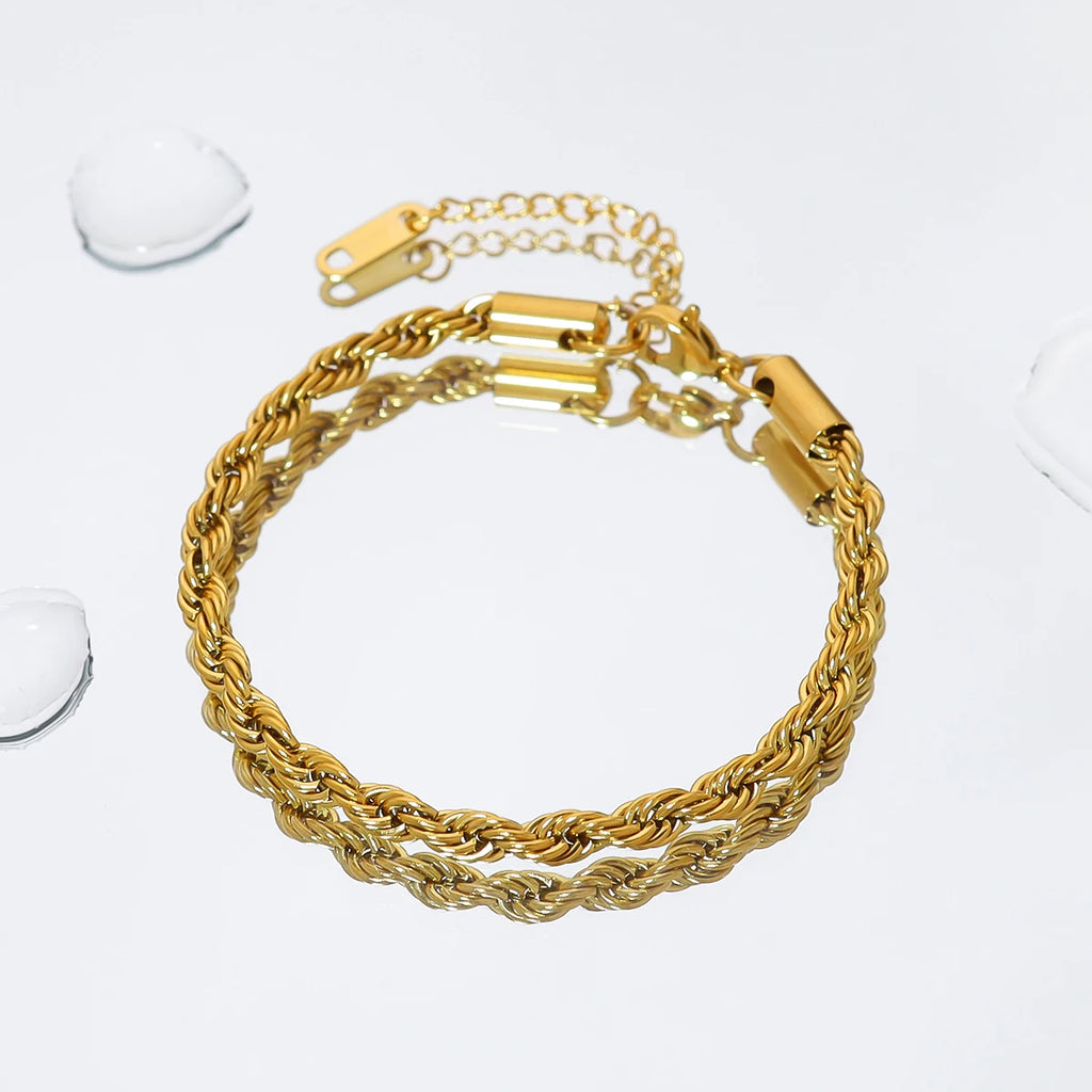 Golden Twist Luxe Bracelet