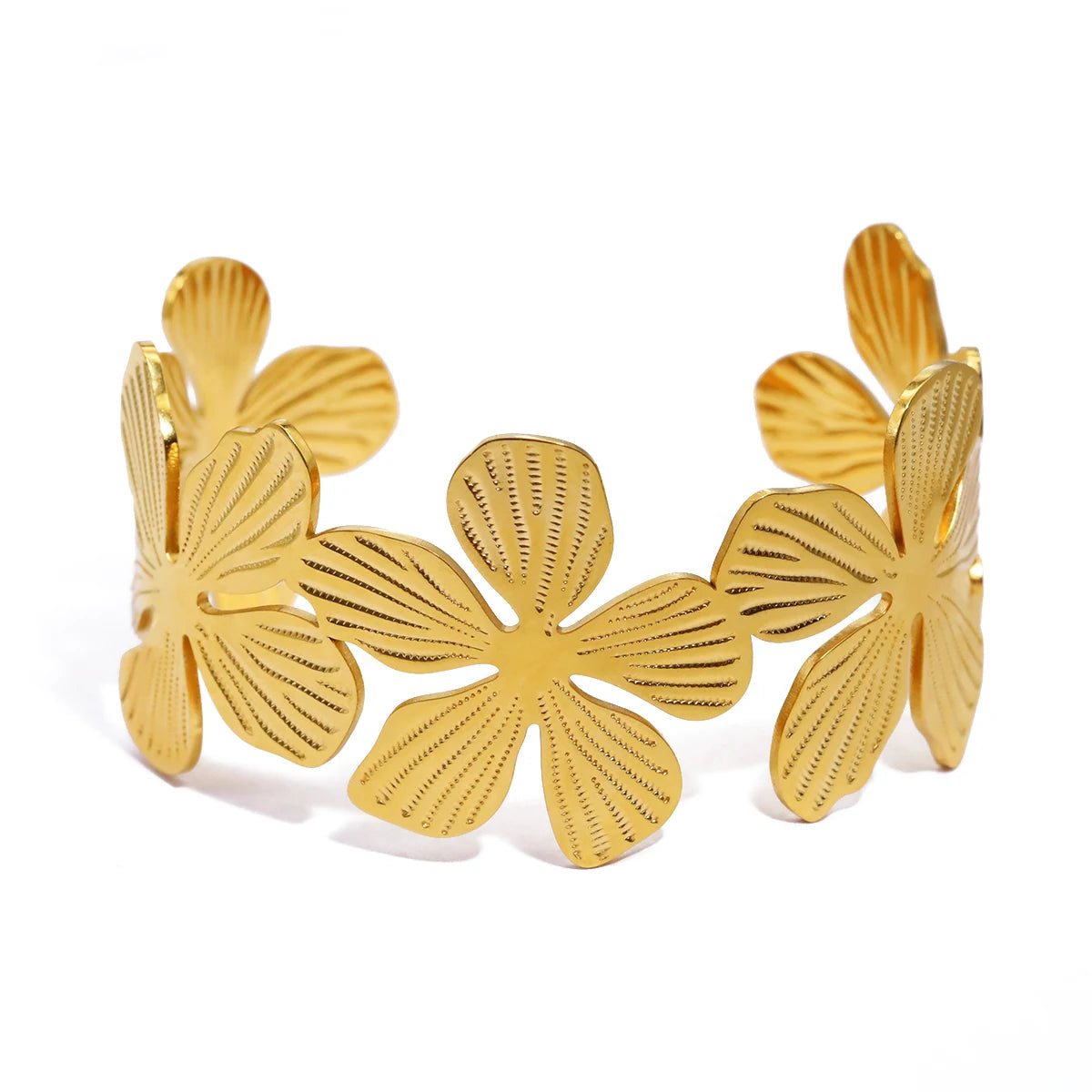 Golden Muse Statement Bangle