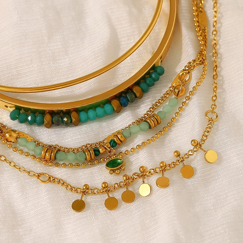 Golden Muse Charm Bracelets