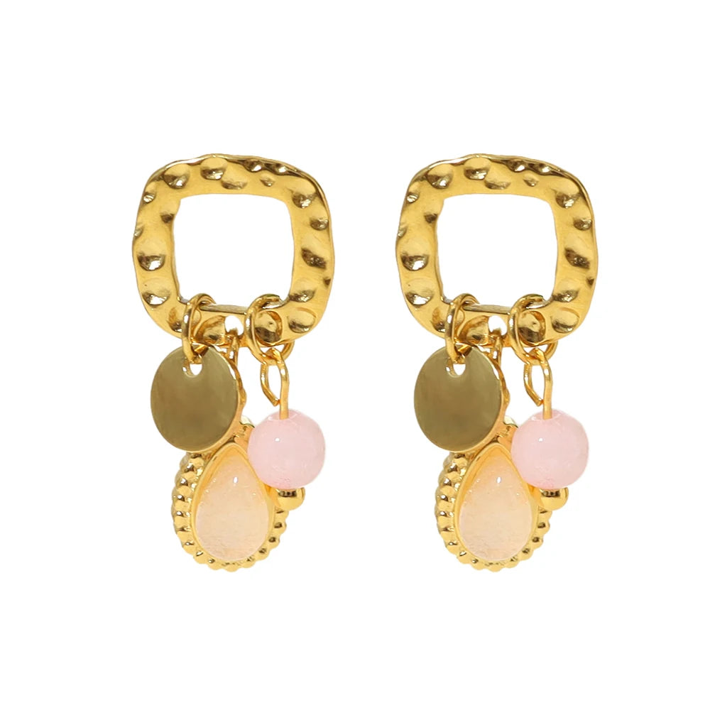 Blush Aura Earrings