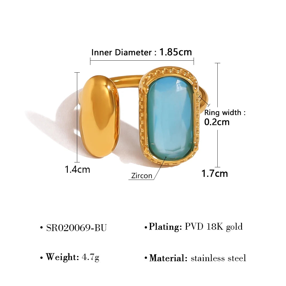 Aurora Gemstone Ring