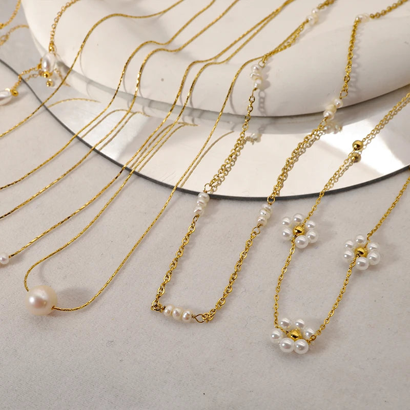 Eternal Baroque Pearl Necklace