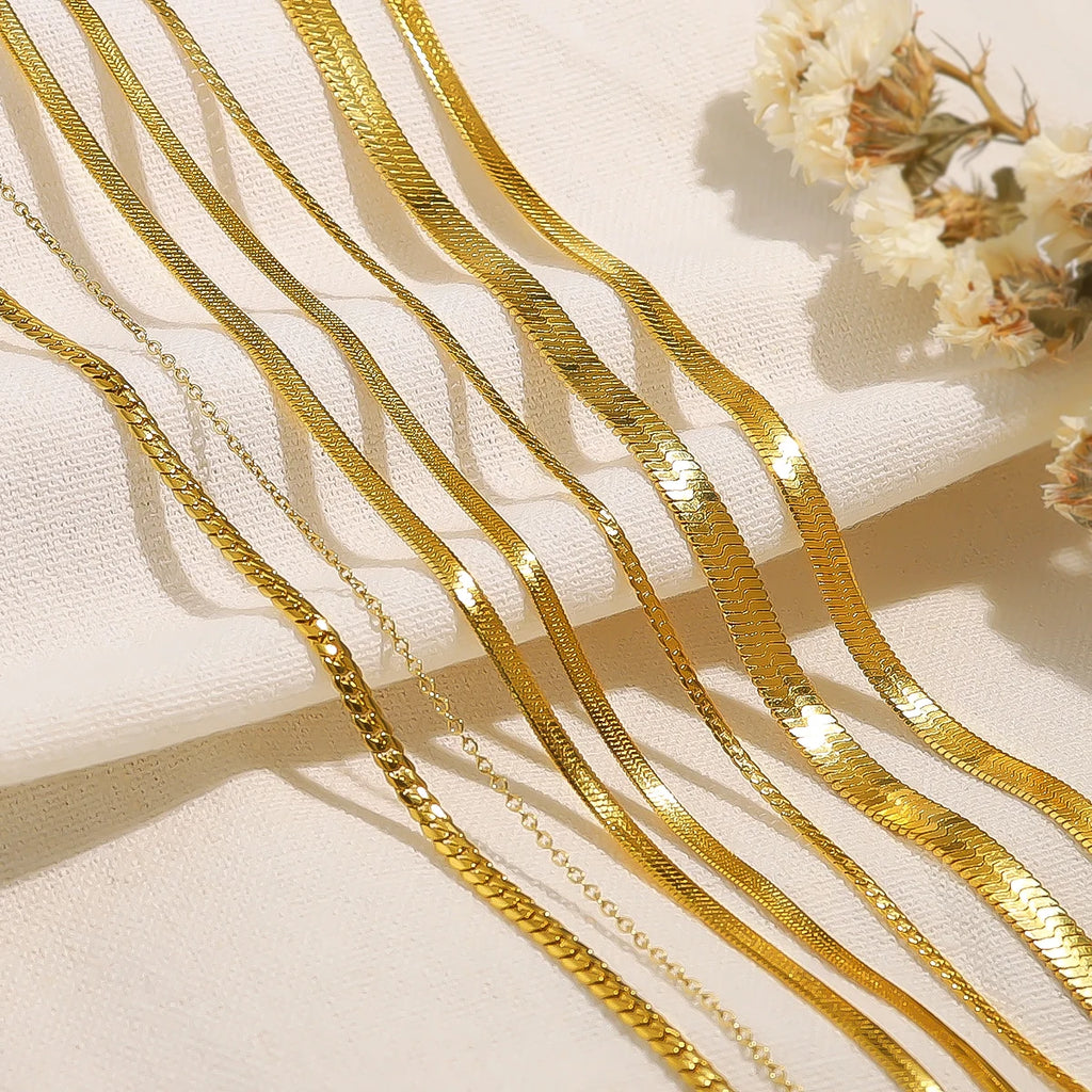 Golden Serpent Necklace