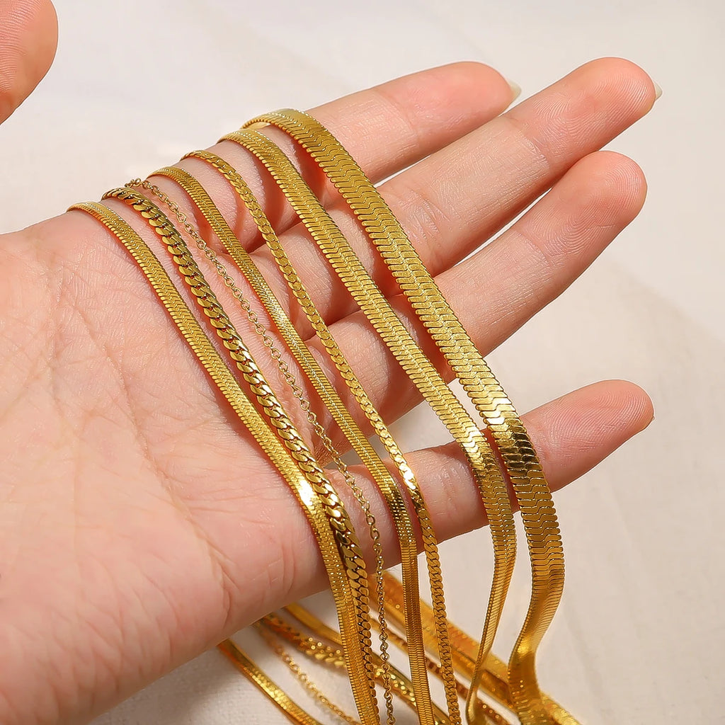 Golden Serpent Necklace