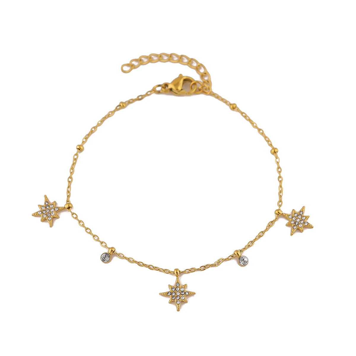 Radiant Gem Charm Bracelet