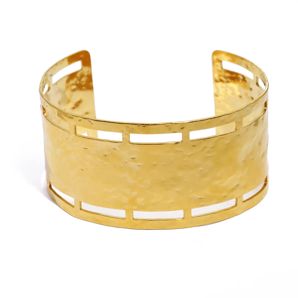 Golden Muse Statement Bangle