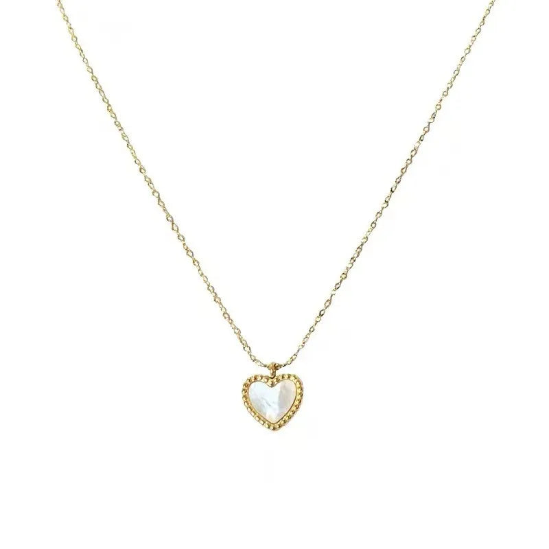 Golden Heartline Pendant
