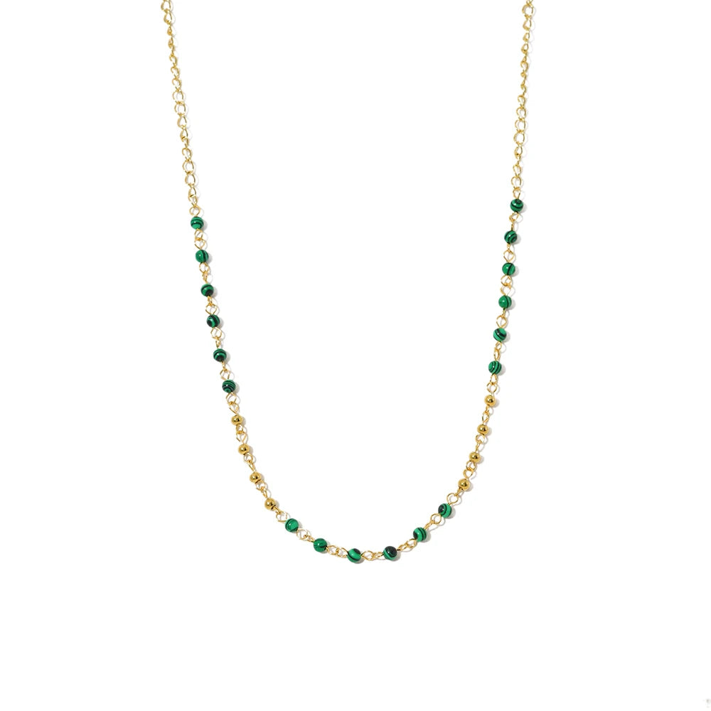 Emerald Drift Necklace