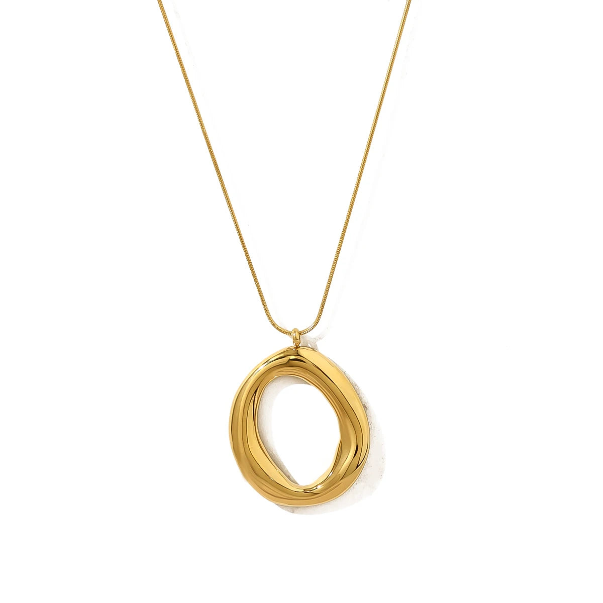 Golden Ripple Pendant