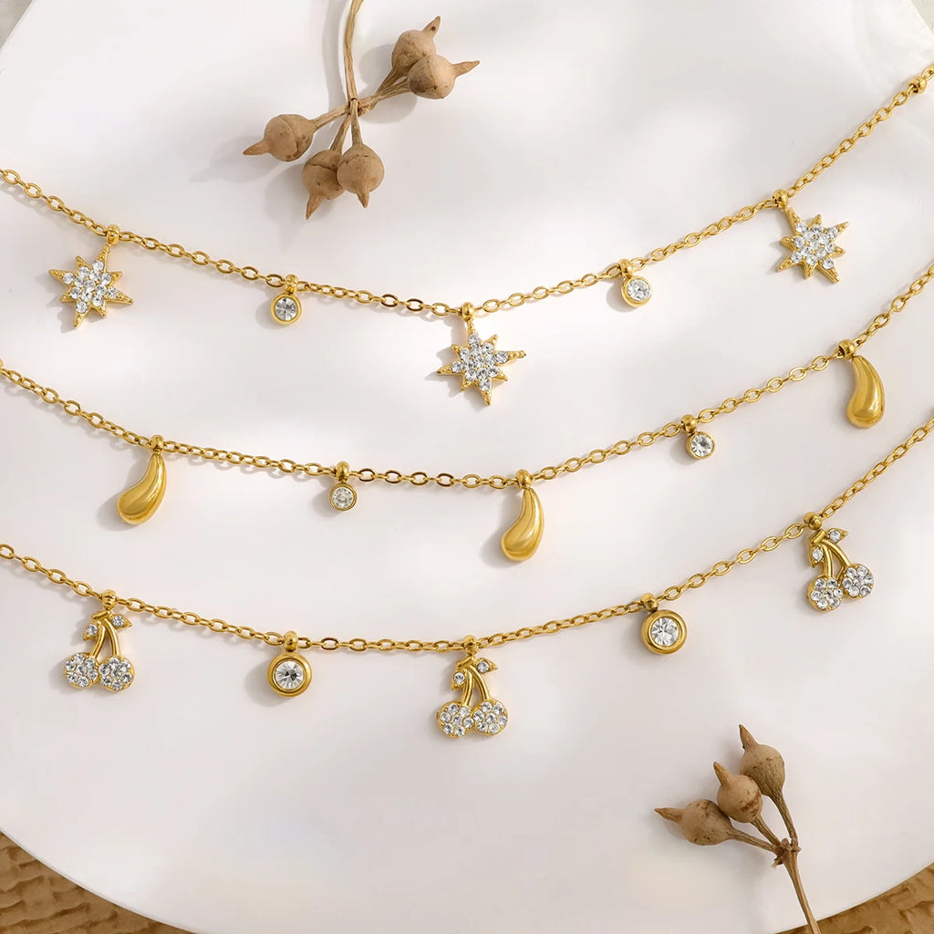 Radiant Gem Charm Bracelet