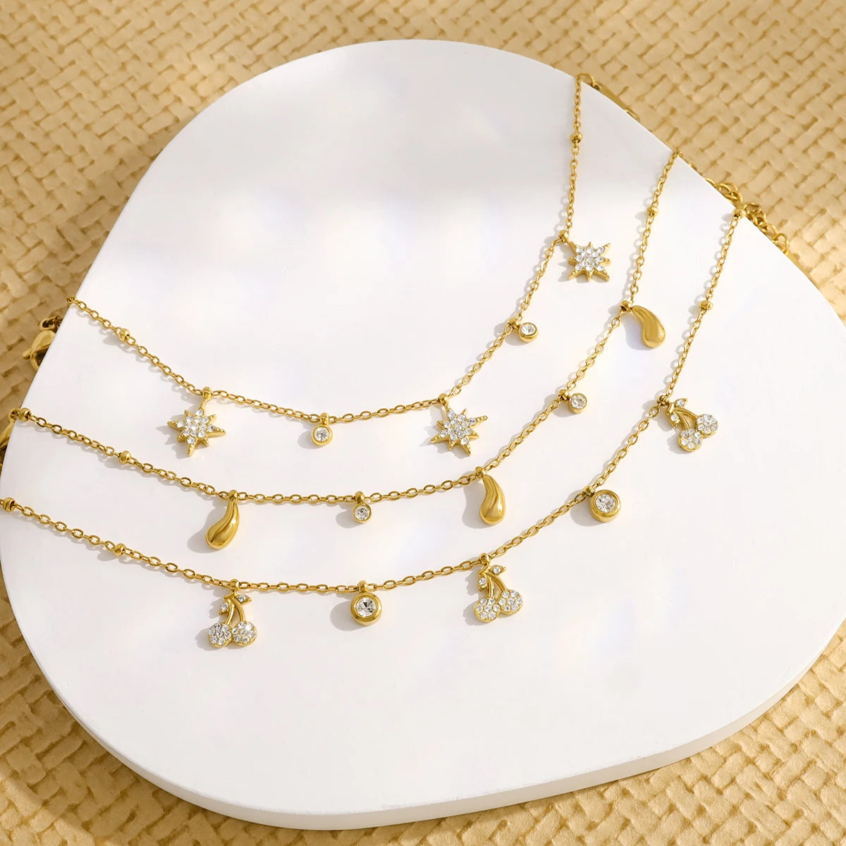 Radiant Gem Charm Bracelet