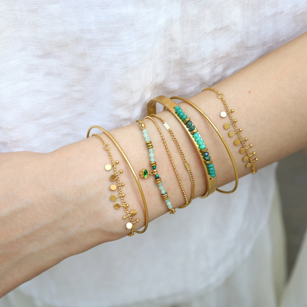 Golden Muse Charm Bracelets