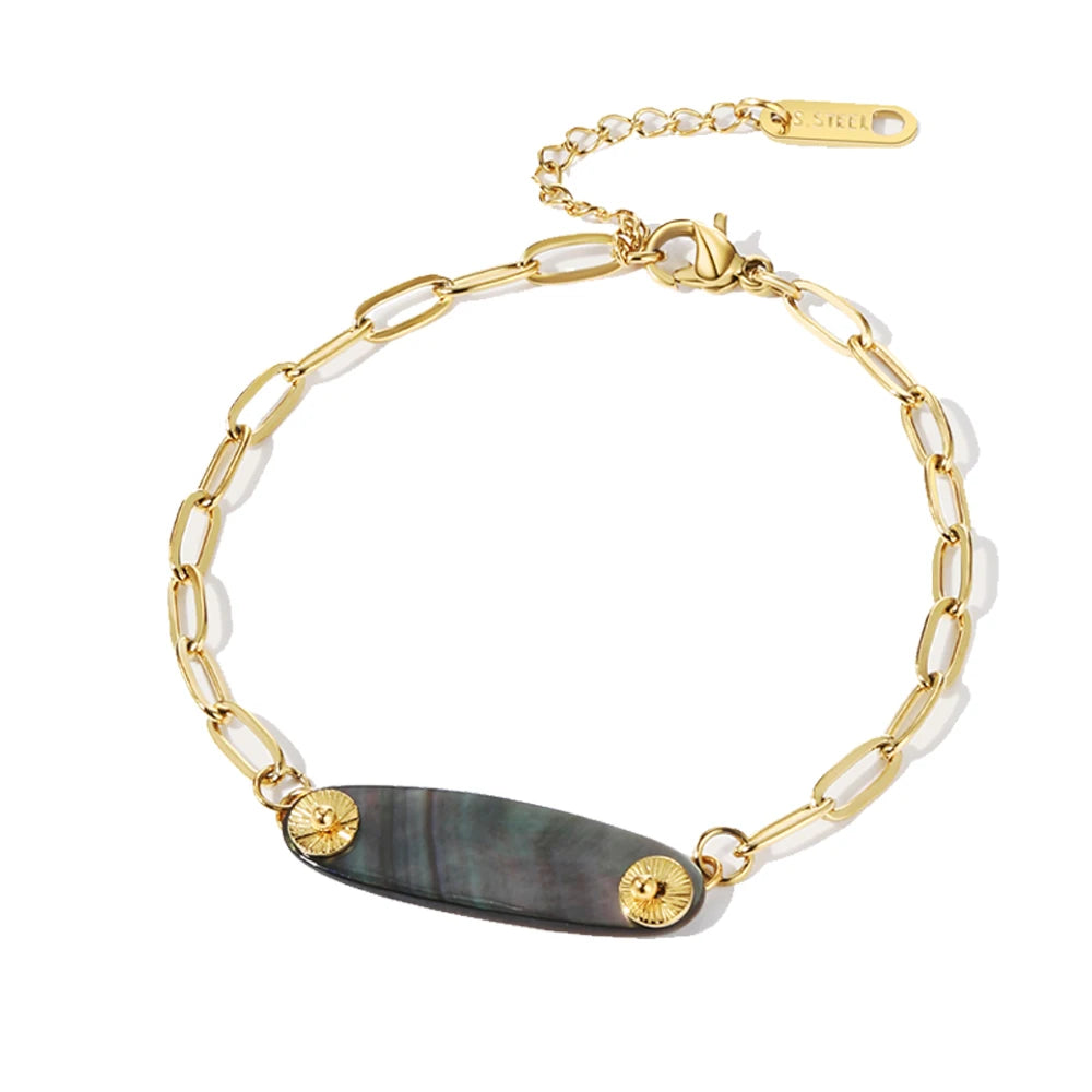 Golden CharmLink Bracelet