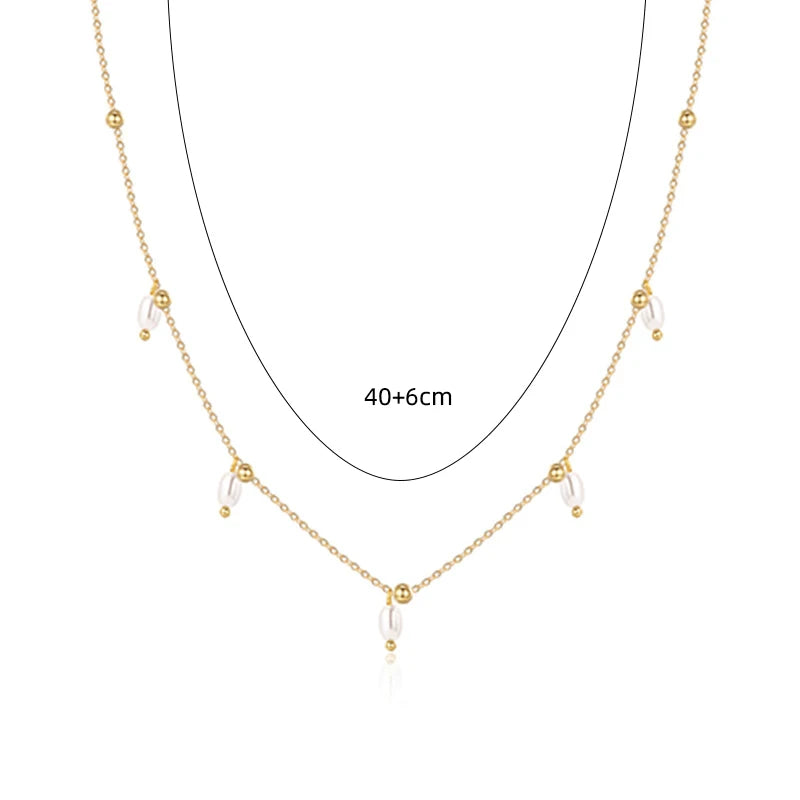 Eternal Baroque Pearl Necklace