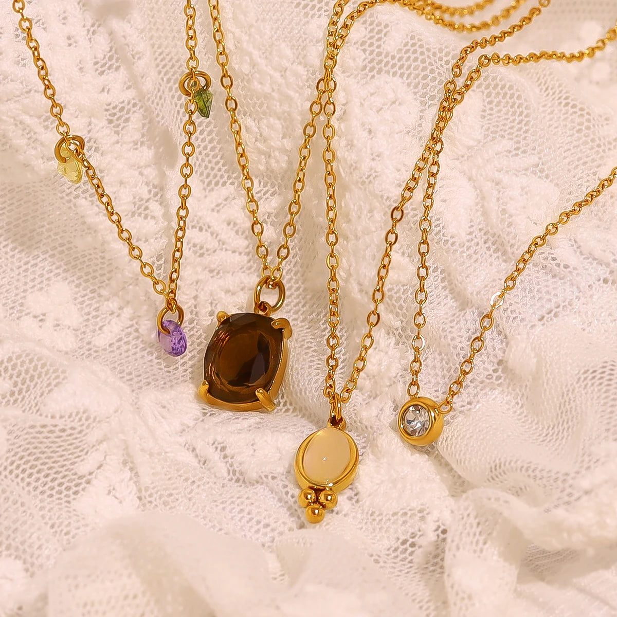 Celestial Spark Pendant Necklace