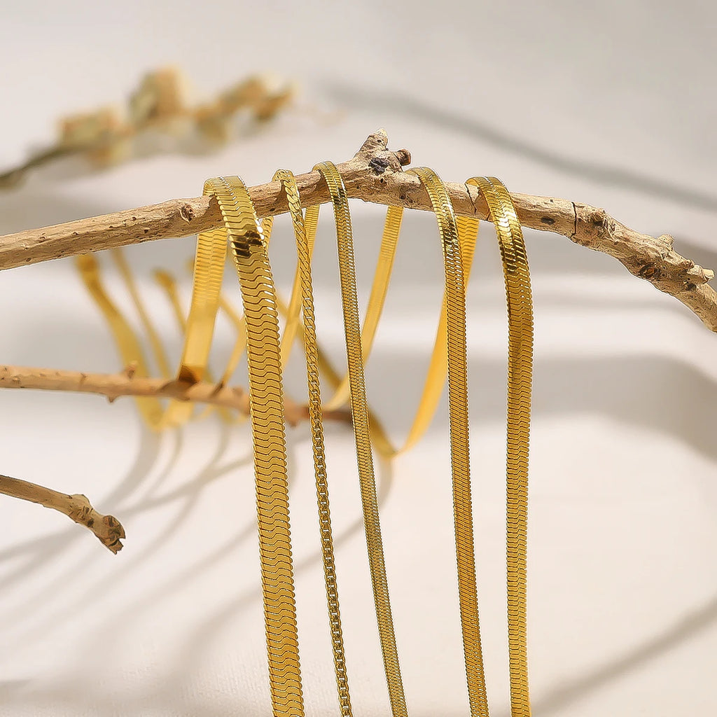 Golden Serpent Necklace