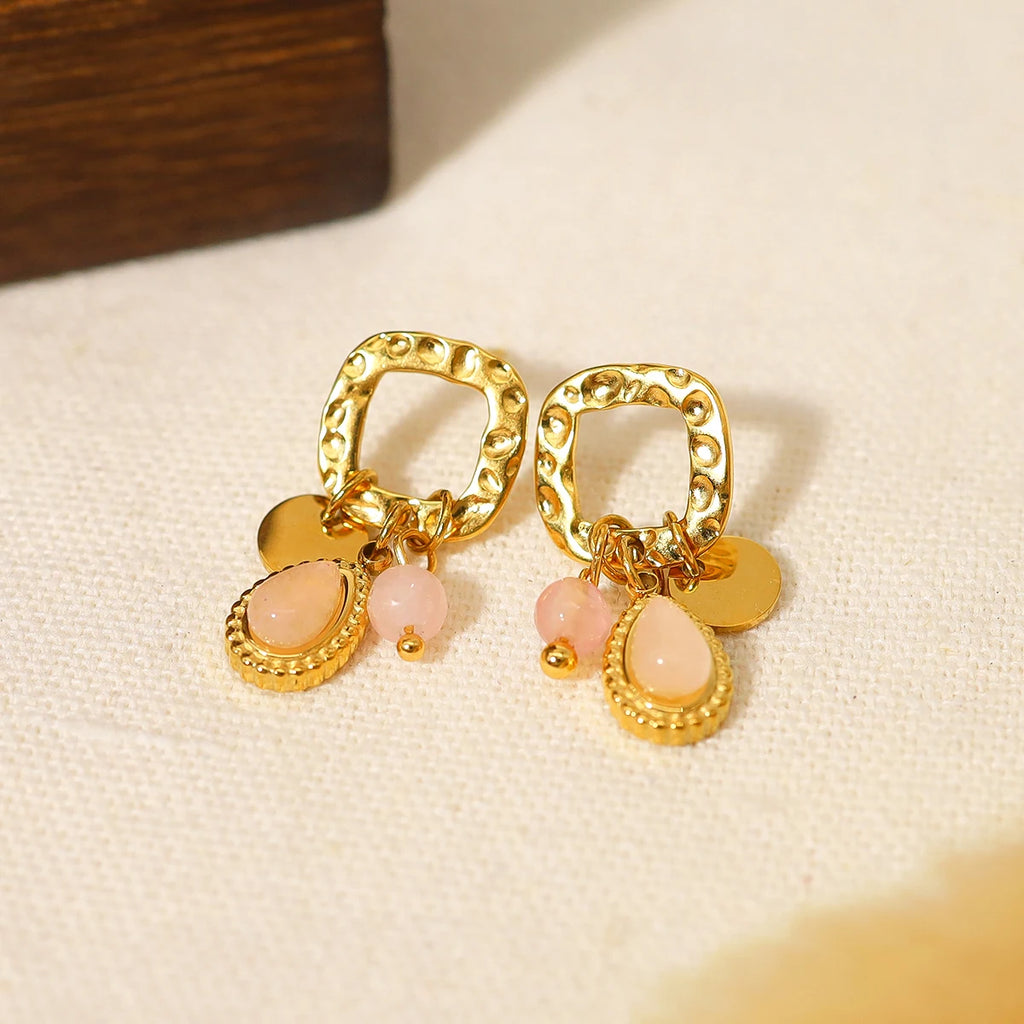 Blush Aura Earrings