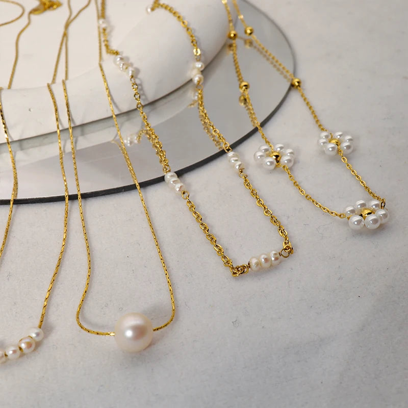 Eternal Baroque Pearl Necklace