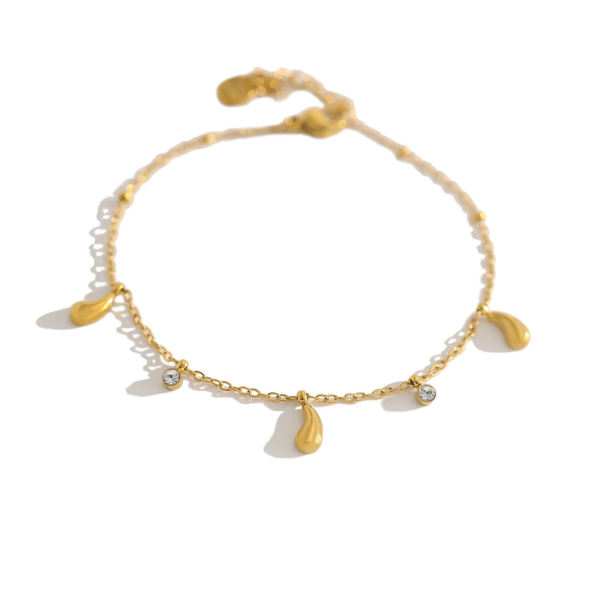 Radiant Gem Charm Bracelet